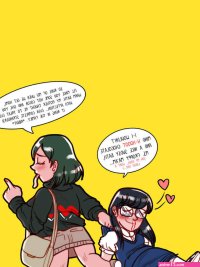 Porn comic Pill Mommy. My Hero Academia. Vogol Sex comic girlfriends decided to
