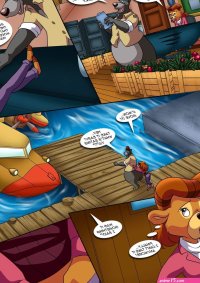 The lady and the cub Porn comic Rule 34 comic Cartoon porn comic