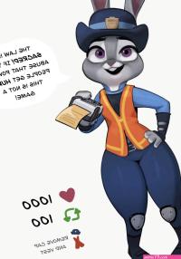Judy Hopps Stripgame porn comic