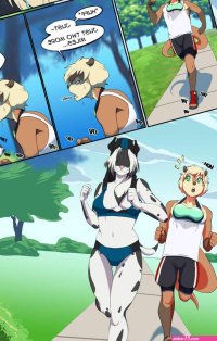 Porn comic Discover the Adventure of A Small Jog Sex comic hot blonde furry