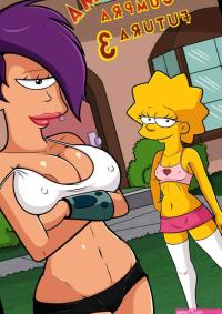 Porn comic SimpsoRama. Chapter 3. The Simpsons Futurama. Croc. Sex comic beauty woke up