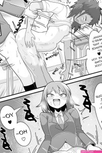 Futanari Dekachin School Life porn comic