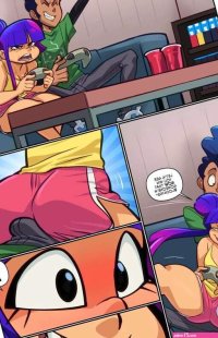 Porn comic Game Night. Chickpea Sex comic busty brunette was