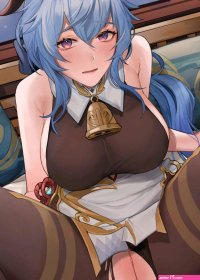 Porn comic Ganyu. Genshin Impact Sex comic comic The secret