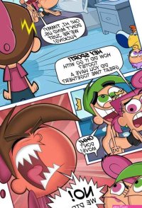 Porn comic Gender Bender III. Fairly OddParents Sex comic and wife fucked