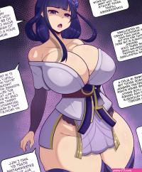 Shogun Raiden!! Porn Comics by Fake Face genshin impact Rule 34 Comics