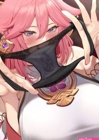 Read KeinV Yae Miko Genshin Impact Decensored Hentai Porns