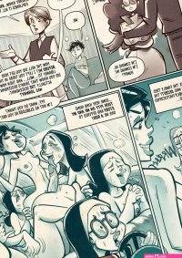 Porn comic Ghost With Benefits. Albo Sex comic busty brunette with