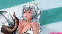 3D HENTAI YURI Cow Girl Fucks Her Girlfriend