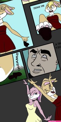 Giantess Lola and Babs comic Part.2 by cpgrad08 Submission