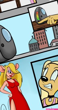 Giantess Gadget Comic by cpgrad08 Submission