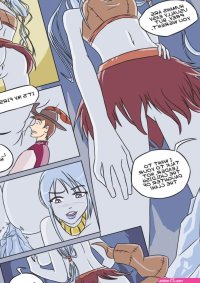 Ice giantess Porn comic Rule 34 comic Cartoon porn comic