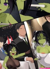 Porn comic Goblin Girls Sex comic busty brunette goblins