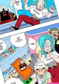 Porn comic Bulma and Mr. Popo. Dragon Ball Sex comic guy grabbed the
