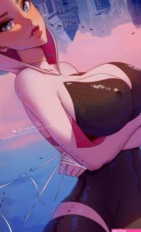 Gwen Stacy Himmely Spider-Verse free hentai porno xxx comics rule34 nude art at HentaiLib.net