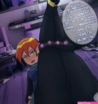 Porn comic Future Gwen Tennyson. DawaPat Sex comic decided to help