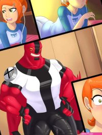 Gwen Vs. Fourarms porn comic