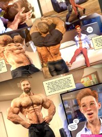 GymJunkie Muscle Media on X: Join my Patreon and support me so I can continue making these comics link in bio