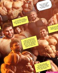 GymJunkie Muscle Media on X: Final pages of the Brandon:Devolution comic. New Comic in preproduction now on my Patreon! Join for exclusive access!