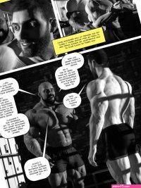 GymJunkie Muscle Media on X: Here are pages 5-8 of the current patreon comic! If you enjoy my art and Muscle Growth comics