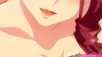 Anime He grabs her boob and then shes all over him starting 0:10 in World Ends Harem Uncensored Episode 2 Nude scene