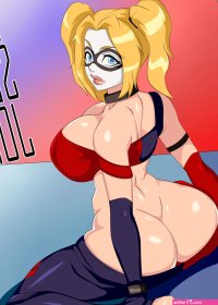 Harley Quinn fucking with Batman