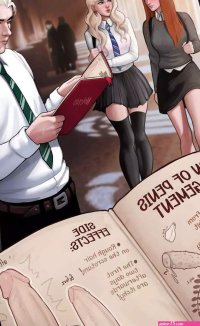 Porn comic Extra Lesson Part 1 Harry Potter sex comic Institute of Magic