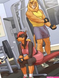 Furry gym porn comics
