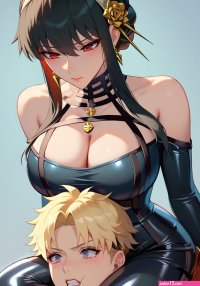 F-Z on X: Yor Headscissors femdom headscissors yor YorBriar SPYFAMILY