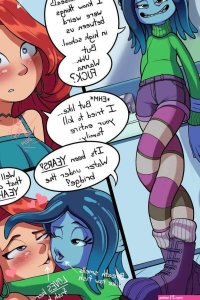 Porn comic Ruby x Chelsea. MightyCockArts Sex comic hot friends were