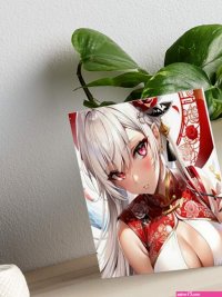 sexy hentai ecchi echi erotic lewd yuri Alluring Japanese Waifu Framed Prints Bewitching Anime Girl Artwork Collection Art Board Print for Sale by ANIME-CYBERPUNK