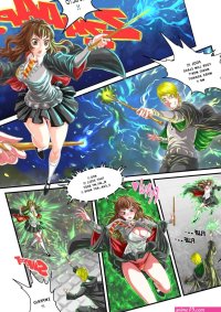 Hermiones Dramatic Finish porn comic