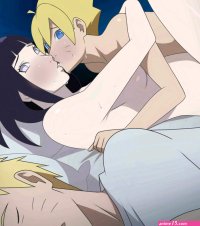 Naruto Hinata and Boruto