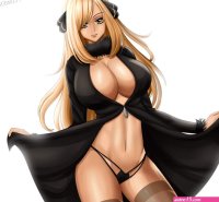 Cynthia Pokemon II by Flowerxl on DeviantArt