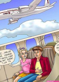 Plane porn comics