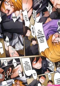 Porn comic Teachers punishment. Minato Fumi Sex comic male students were