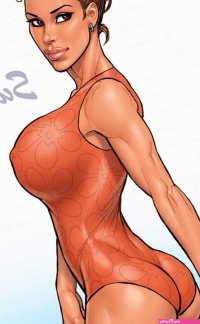John persons comic young Kitty as well as Jenny Summers interracial swimming event