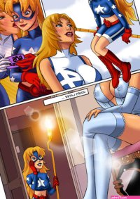 Porn comic Star Girl. Fantastic Four Justice League. Sex comic miracle girls were