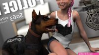 Police Dog ExtremeXWorld Porn Comic