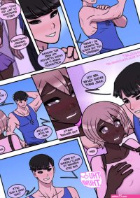 Porn comic Wish. Kannel Sex comic hot darkskinned blonde