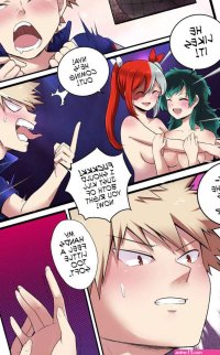 Porn comic My Hero Academia. Moe Moe Kyu Sex comic guys met each
