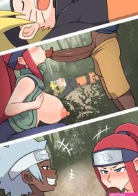 Porn comic Kushina Training Session Sex comic Naruto was distracted