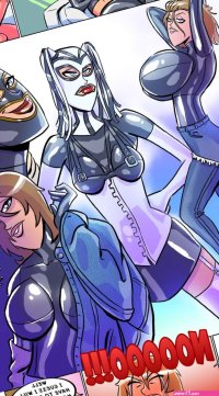 Latex Couple Comic: Latex Online Auction by Fetishhand