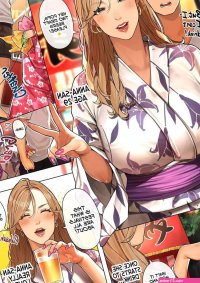 Porn comic Gyaru Mamasan. Chapter 3. Sakura no Tomoru Hie Sex comic blonde MILF was