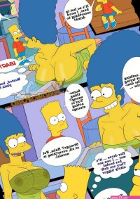 Porn comic Old Habits. Part 3. The Simpsons. Sex comic wanted to have