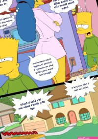Porn comic Old Habits. Part 3. The Simpsons. Sex comic wanted to have