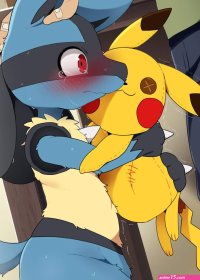 Lucario x cinderace porn