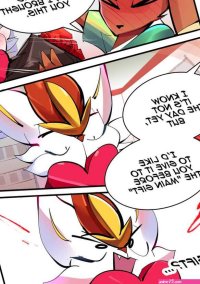 Cinderace x trainer comic