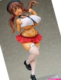 Lucky Dosukebe! PVC Statue 17 Minato Abeno Tanned Ver. 25 cm