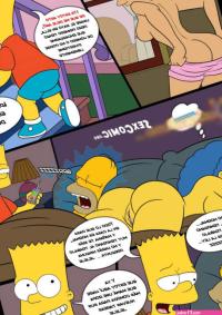 Los Simpsons Porno incesto Marge y Bart Follando con Lisa